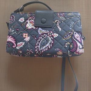 Vera Bradley Wallet with Cross-body Strap